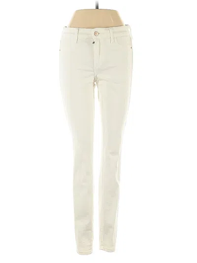 Pre-owned Abercrombie & Fitch Jeans In White