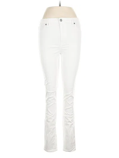 Pre-owned Abercrombie & Fitch Jeans In White