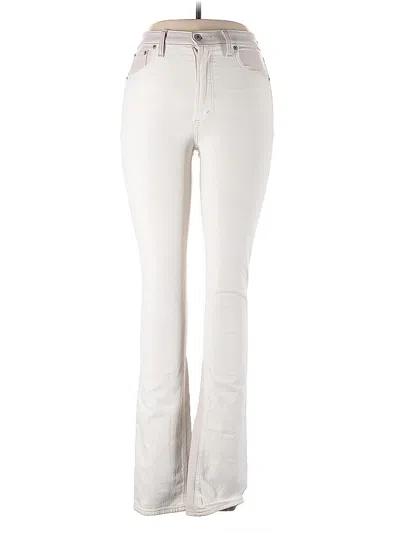 Pre-owned Abercrombie & Fitch Jeans In White