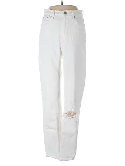 Pre-owned Abercrombie & Fitch Jeans In White