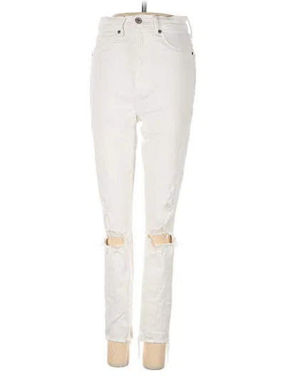 Pre-owned Abercrombie & Fitch Jeans In White