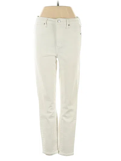 Pre-owned Abercrombie & Fitch Jeans In White