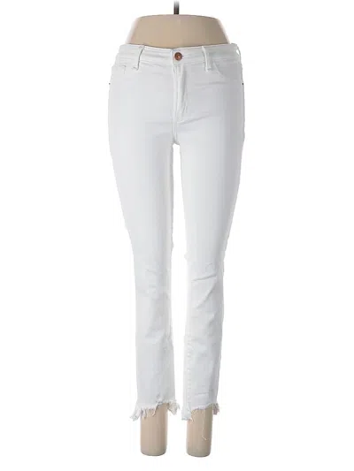 Pre-owned Abercrombie & Fitch Jeans In White