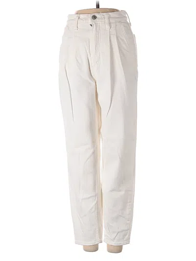 Pre-owned Abercrombie & Fitch Jeans In White