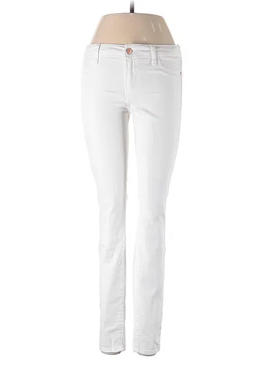 Pre-owned Abercrombie & Fitch Jeans In White