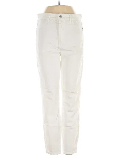 Pre-owned Abercrombie & Fitch Jeans In White