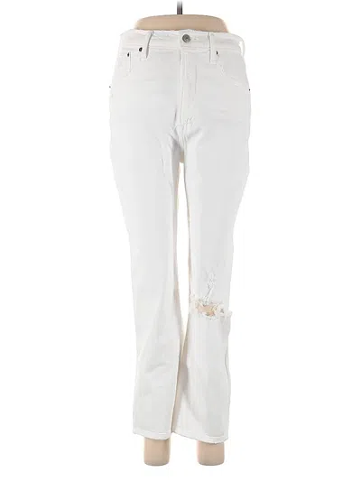Pre-owned Abercrombie & Fitch Jeans In White
