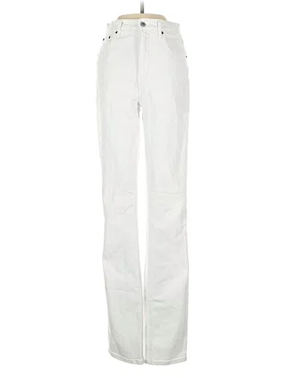 Pre-owned Abercrombie & Fitch Jeans In White