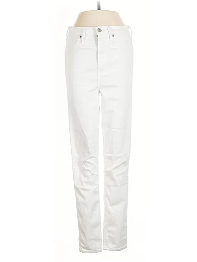 Pre-owned Abercrombie & Fitch Jeans In White