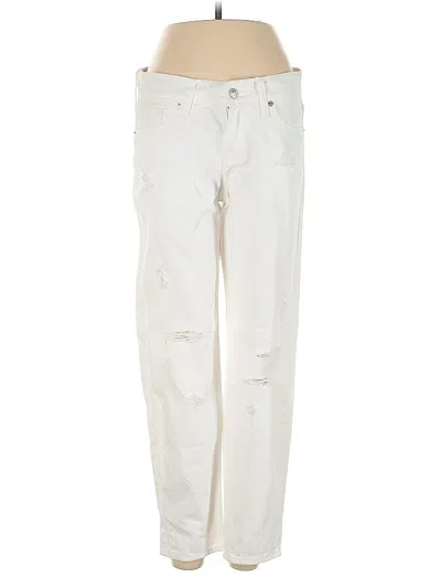 Pre-owned Abercrombie & Fitch Jeans In White