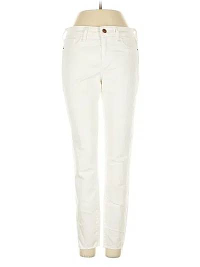 Pre-owned Abercrombie & Fitch Jeans In White