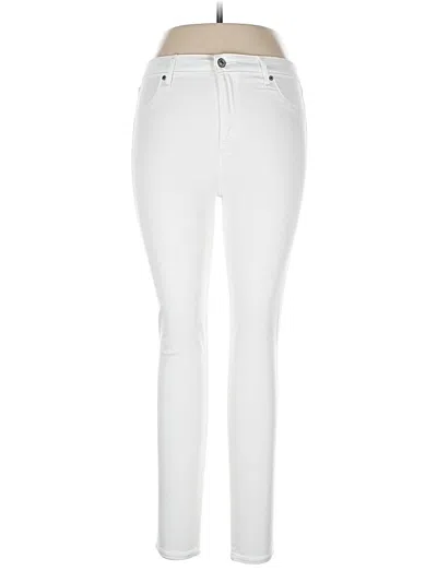 Pre-owned Abercrombie & Fitch Jeans In White