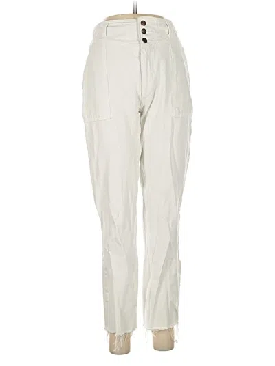 Pre-owned Abercrombie & Fitch Jeans In White