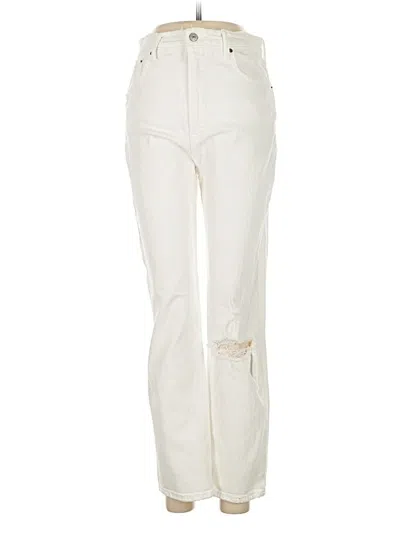 Pre-owned Abercrombie & Fitch Jeans In White