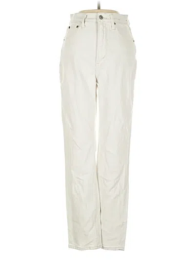 Pre-owned Abercrombie & Fitch Jeans In White