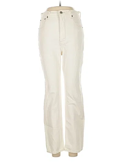 Pre-owned Abercrombie & Fitch Jeans In White