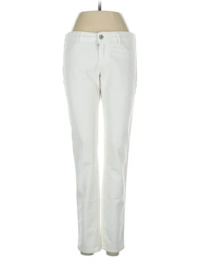 Pre-owned Abercrombie & Fitch Jeans In White