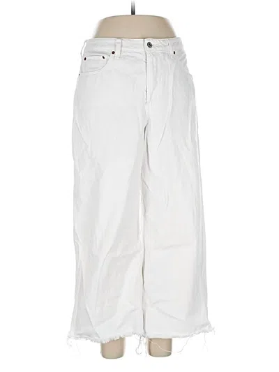 Pre-owned Abercrombie & Fitch Jeans In White