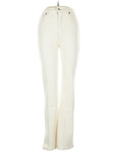 Pre-owned Abercrombie & Fitch Jeans In White