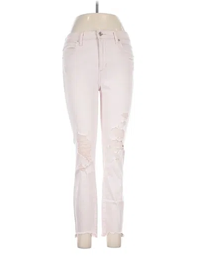 Pre-owned Abercrombie & Fitch Jeans In White
