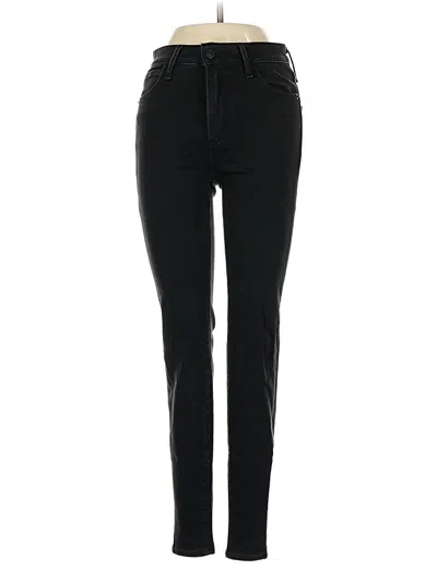 Pre-owned Abercrombie & Fitch Jeggings In Black