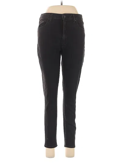 Pre-owned Abercrombie & Fitch Jeggings In Black