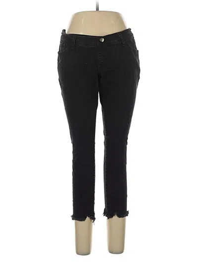 Pre-owned Abercrombie & Fitch Jeggings In Black