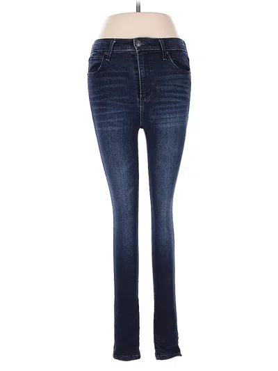 Pre-owned Abercrombie & Fitch Jeggings In Blue