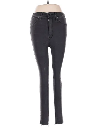 Pre-owned Abercrombie & Fitch Jeggings In Gray