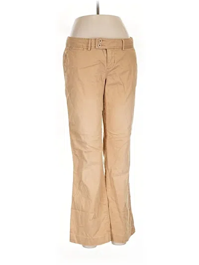 Pre-owned Abercrombie & Fitch Khaki Pant In Tan