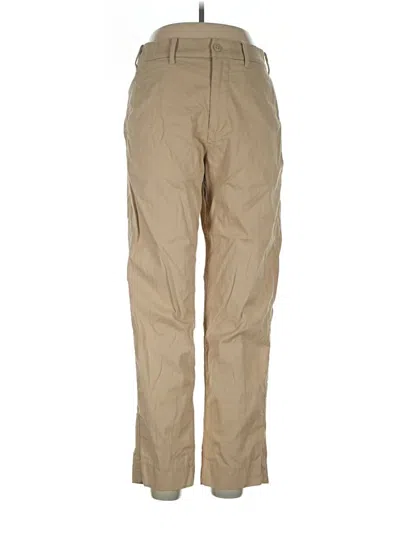 Pre-owned Abercrombie & Fitch Khaki Pant In Tan