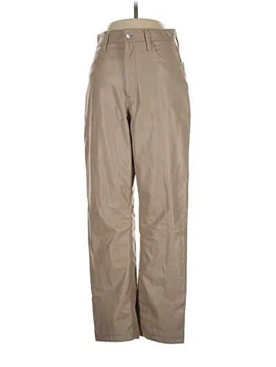Pre-owned Abercrombie & Fitch Khaki Pant In Tan