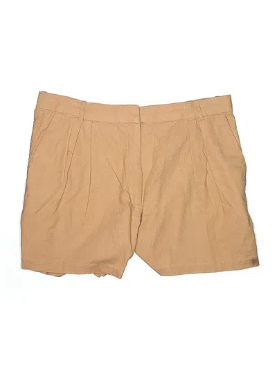 Pre-owned Abercrombie & Fitch Khaki Shorts In Brown