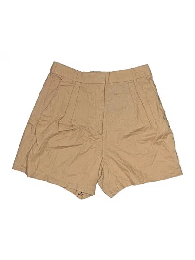 Pre-owned Abercrombie & Fitch Khaki Shorts In Brown