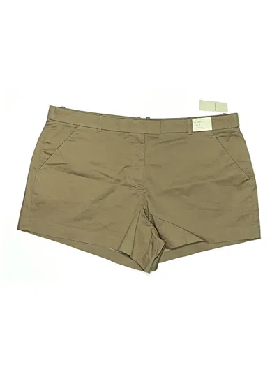 Pre-owned Abercrombie & Fitch Khaki Shorts In Green