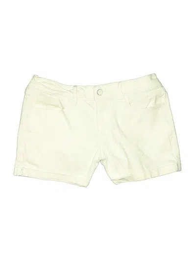 Pre-owned Abercrombie & Fitch Khaki Shorts In White