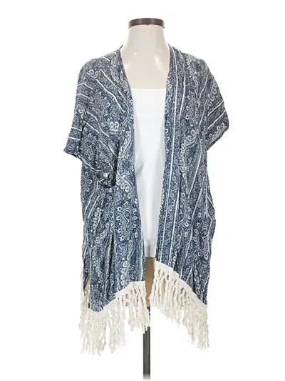 Pre-owned Abercrombie & Fitch Kimono In Blue