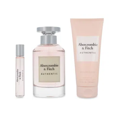 Abercrombie & Fitch Abercrombie And Fitch Ladies Authentic Gift Set Fragrances 085715170057