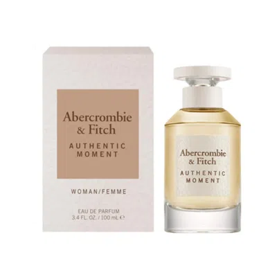 Abercrombie & Fitch Abercrombie And Fitch Ladies Authentic Moment Edp 3.4 oz Fragrances 085715169624 In Red