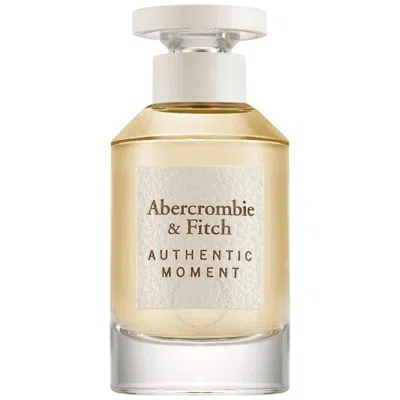 Abercrombie & Fitch Abercrombie And Fitch Ladies Authentic Moment Edt Spray 3.4 oz (tester) Fragrances 085715166173 In Neutral