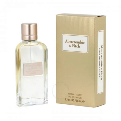 Abercrombie & Fitch Abercrombie And Fitch Ladies First Instinct Sheer Edp 1.7 oz Fragrances 085715167620 In Orange / Pink