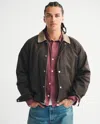 Abercrombie & Fitch Lightweight Barn Jacket In Brown