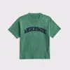 Abercrombie & Fitch Logo Tee In Green