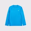 Abercrombie & Fitch Long-sleeve Icon Rashguard In Blue