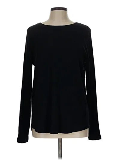 Pre-owned Abercrombie & Fitch Long Sleeve T-shirt In Black