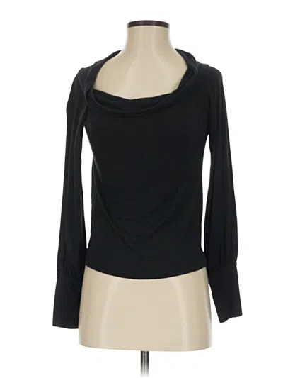 Pre-owned Abercrombie & Fitch Long Sleeve Turtleneck In Black