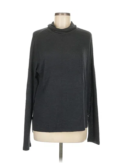 Pre-owned Abercrombie & Fitch Long Sleeve Turtleneck In Gray