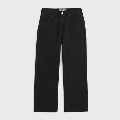 Abercrombie & Fitch Kids' Loose Jean In Black
