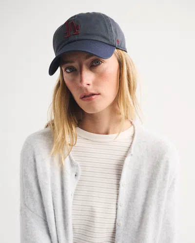 Abercrombie & Fitch Los Angeles Dodgers '47 Clean-up Hat In Blue