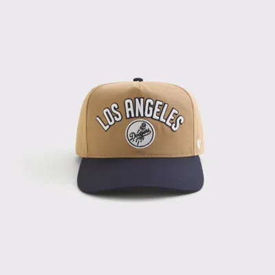 Abercrombie & Fitch Los Angeles Dodgers '47 Hitch Cap In Brown